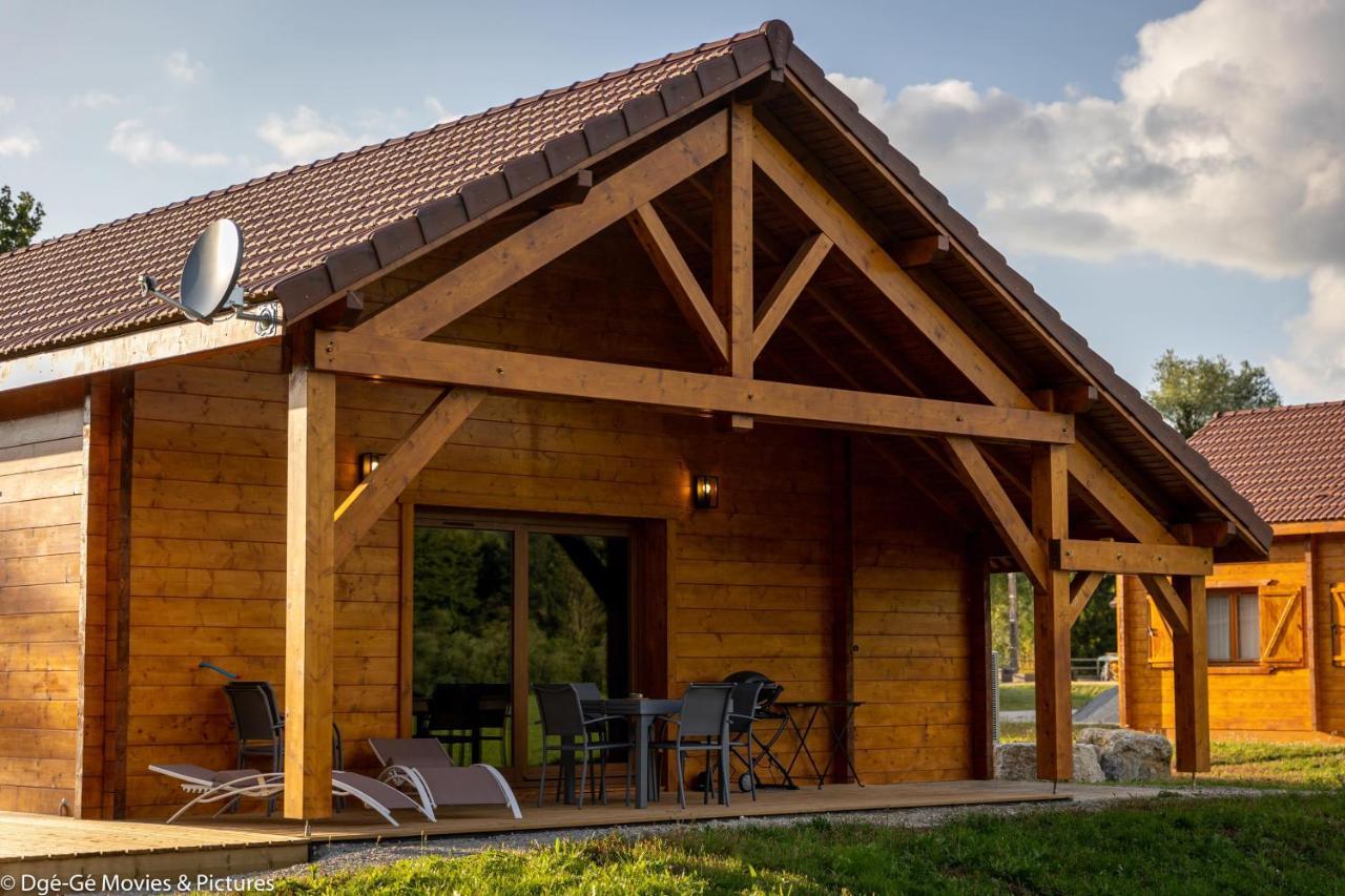 Les Jardins Du Herisson Chalet 2 Bonlieu Exteriér fotografie