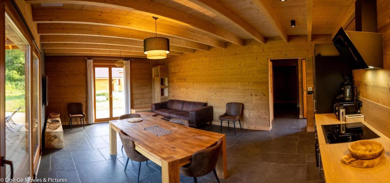 Les Jardins Du Herisson Chalet 2 Bonlieu Exteriér fotografie